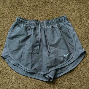 Nike shorts, grey, size small